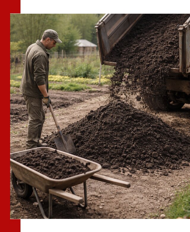 Доставка качественной земли для огорода в Шахтах