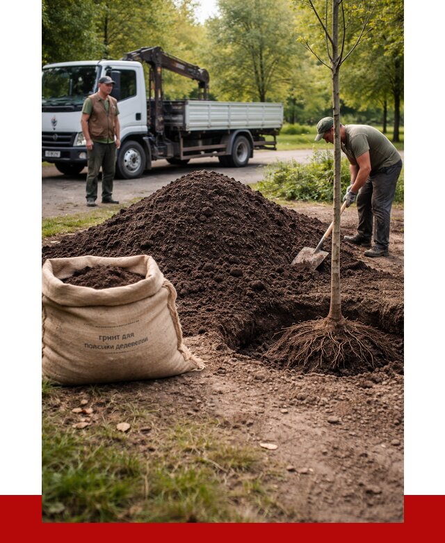 Грунт для посадки деревьев в Шахтах от 1302 р. | ПРОНЕРУДШхт
