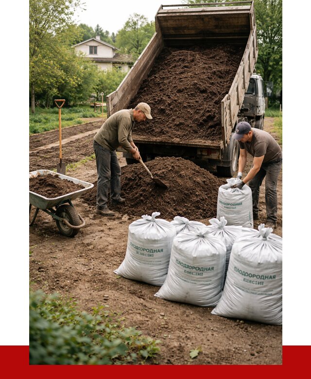 Плодородная смесь в Шахтах от 4558 р./куб с доставкой | ПРОНЕРУДШхт