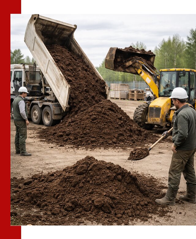Доставка торфа оптом и в мешках в Шахтах