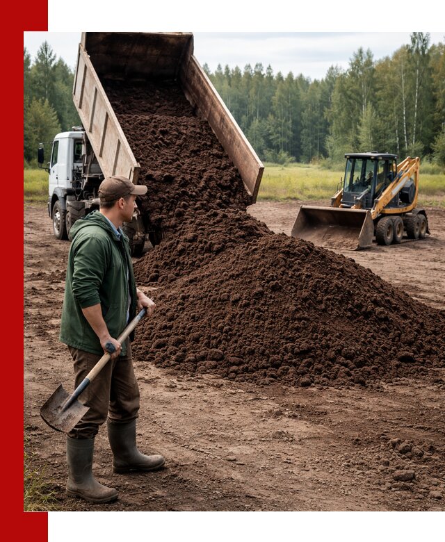 Купить верховой торф с доставкой в Шахтах для садоводства и растений