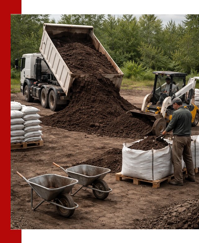 Доставка и продажа торфогрунта в Шахтах оптом и в розницу