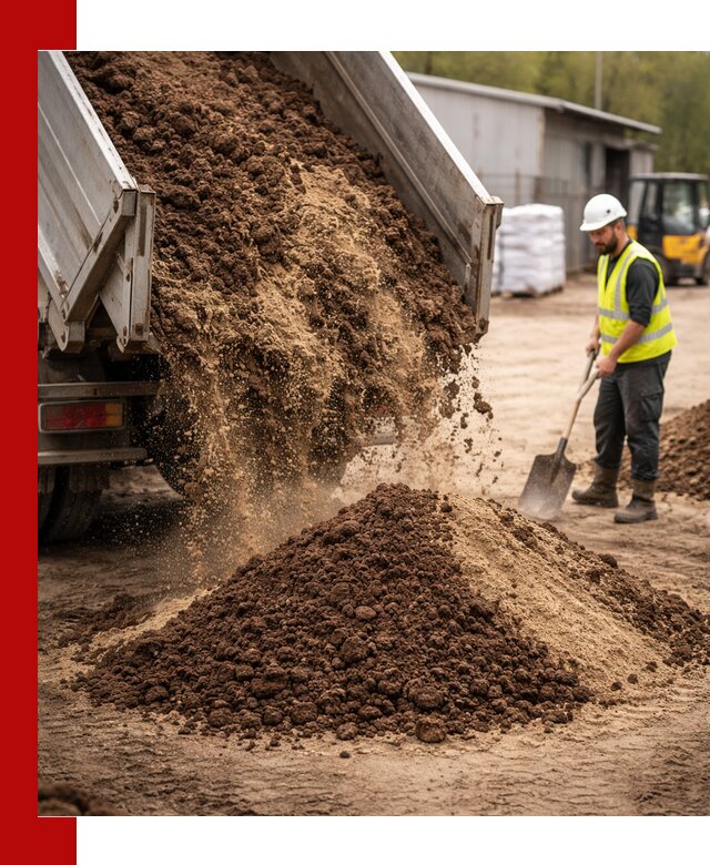 Доставка торфо-песчаной смеси в Шахтах для строительства и озеленения