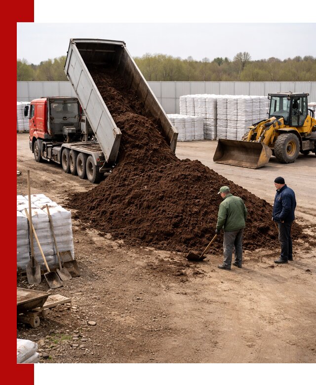 Доставка торфяных смесей оптом и в розницу в Шахтах