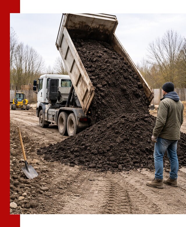 Доставка чернозема навалом в Шахтах быстро и выгодно