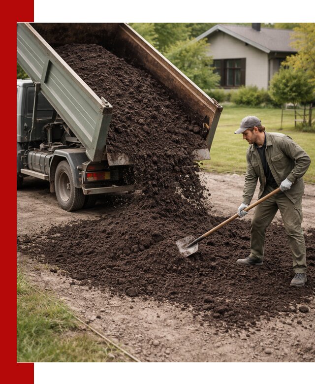 Чернозем для газона с доставкой в Шахтах быстро и качественно