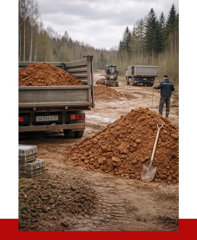 Глина и суглинки в Шахтах от 4884 р. за куб | ПРОНЕРУДШхт