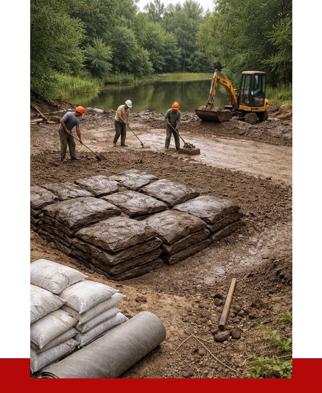 Купить глину для пруда в Шахтах от 4884 р. с доставкой | ПРОНЕРУДШхт