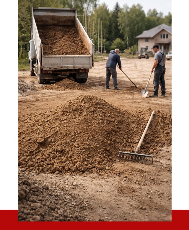 Суглинок для планировки в Шахтах с доставкой от 4558 р. | ПРОНЕРУДШхт