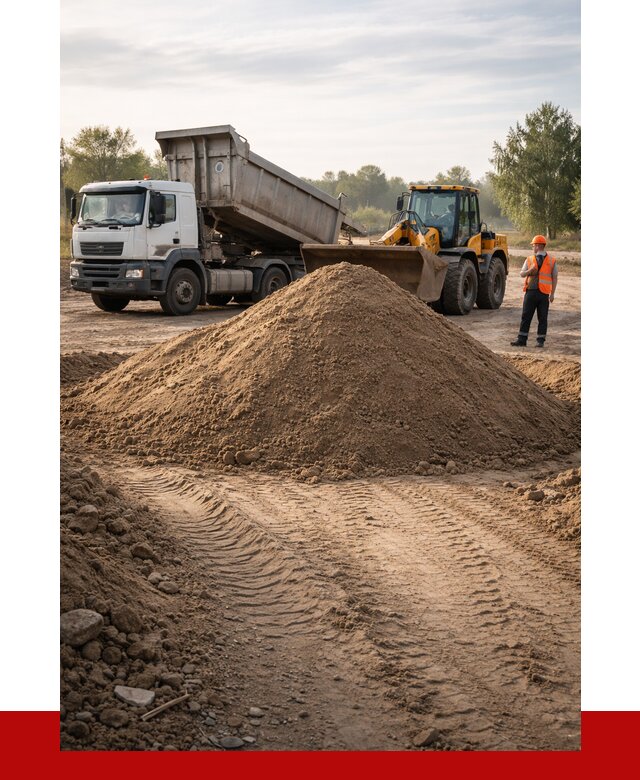 Купить песчаный грунт с доставкой в Шахтах от 4558 р. | ПРОНЕРУДШхт
