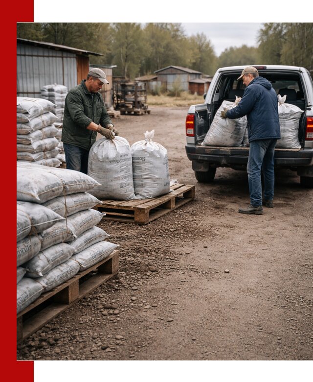 Купить конский навоз в мешках с доставкой в Шахтах