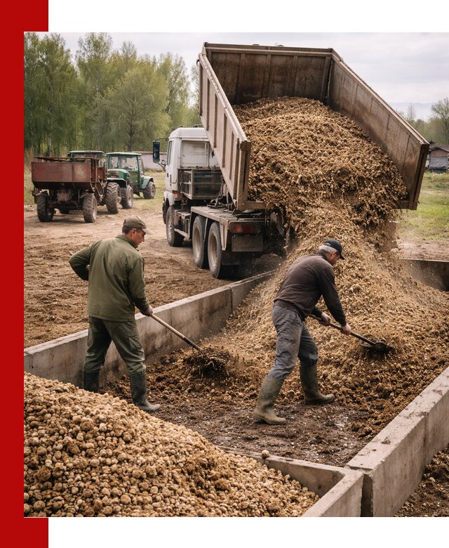 Куриный помет с доставкой в Шахтах оптом и в розницу