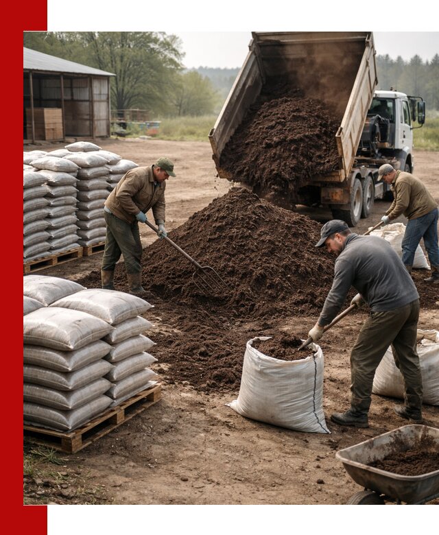 Доставка компоста оптом и в розницу в Шахтах