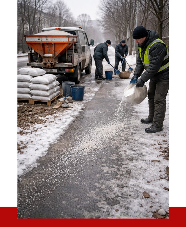 Реагент против гололеда в Шахтах с доставкой от 4884 р. | ПРОНЕРУДШхт