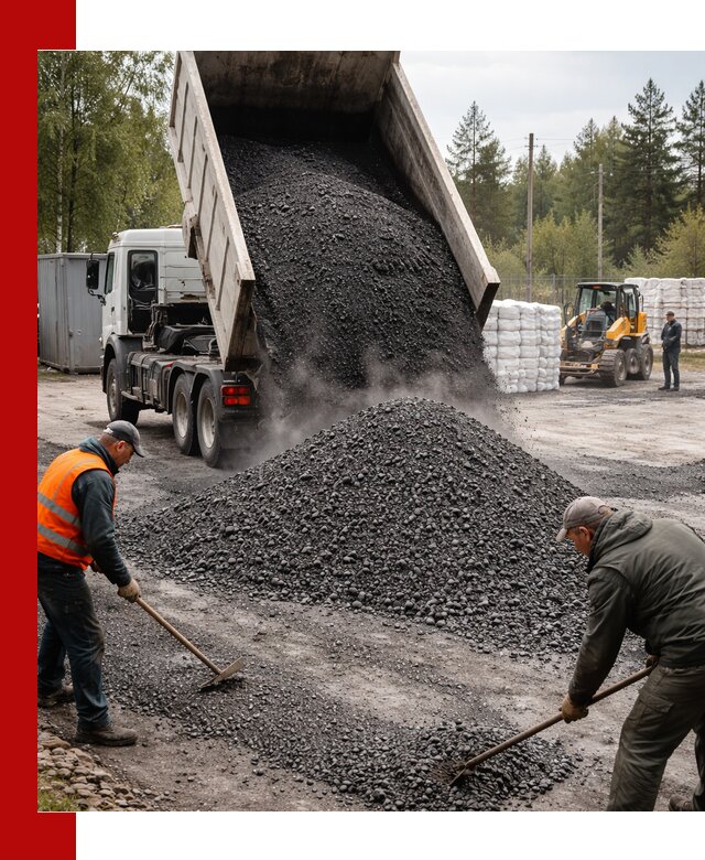 Доставка и продажа асфальтного гранулята в Шахтах