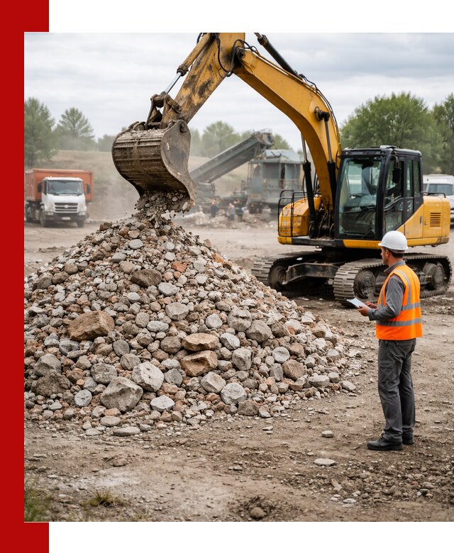 Доставка и вывоз строительного боя в Шахтах