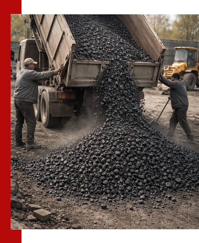 Доставка угля семечка самосвалами в Шахтах