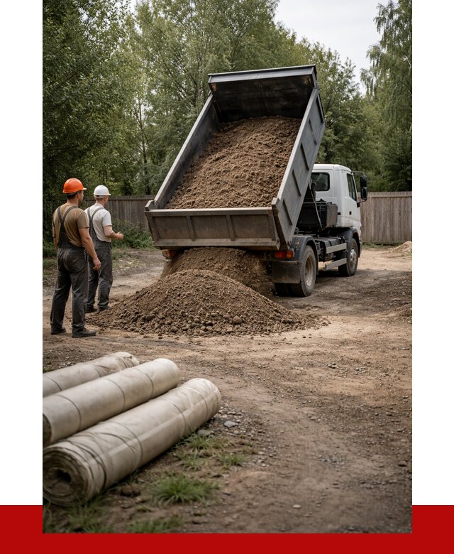 Доставка сыпучих материалов самосвалом в [cvi] от 4558 р. | ПРОНЕРУДШхт