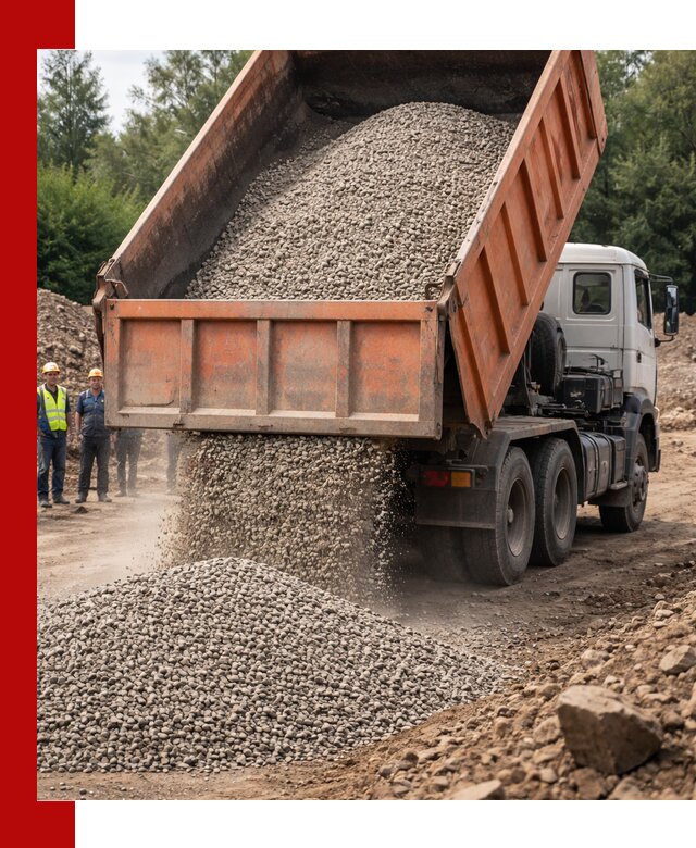 Доставка сыпучих материалов самосвалом в Шахтах быстро и надежно