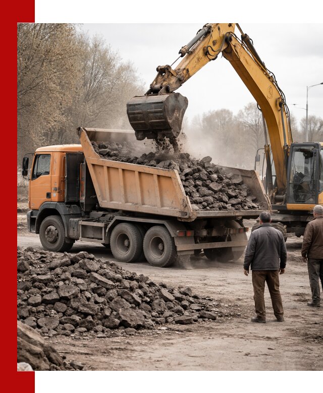 Вывоз асфальта и асфальтового покрытия в Шахтах