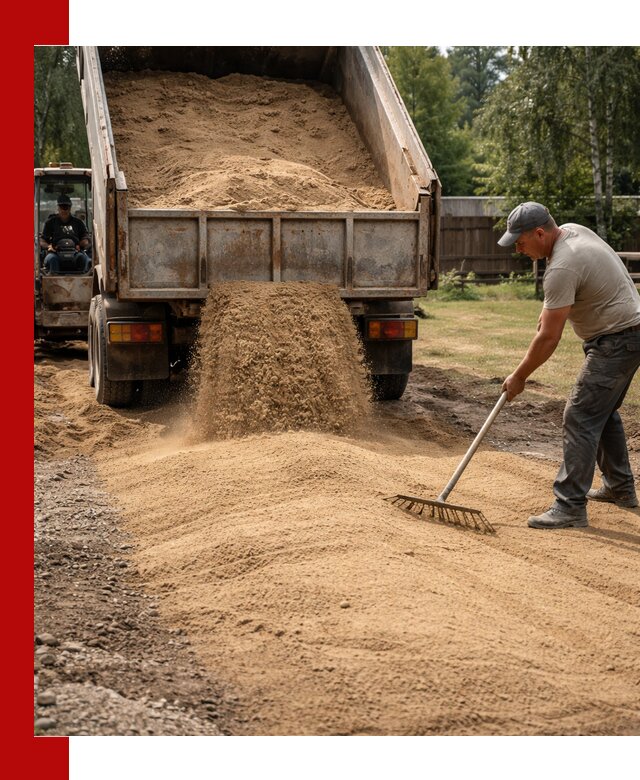Отсыпка участка песком в Шахтах быстро и качественно
