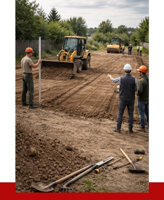 Планировка участка грунтом в Шахтах от 4884 р ПРОНЕРУДШхт